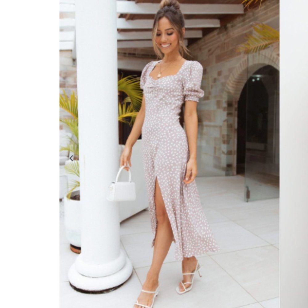 *brand new* petal and pup. FRANKLIN DRESS - MOCHA